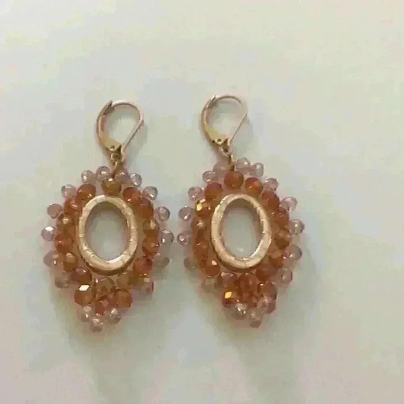 Lonna & Lilly new Gold Tone Open Oval Earrings - Picture 8 of 8